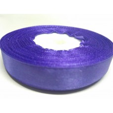 Стрічка атласна фіолетова 12 мм