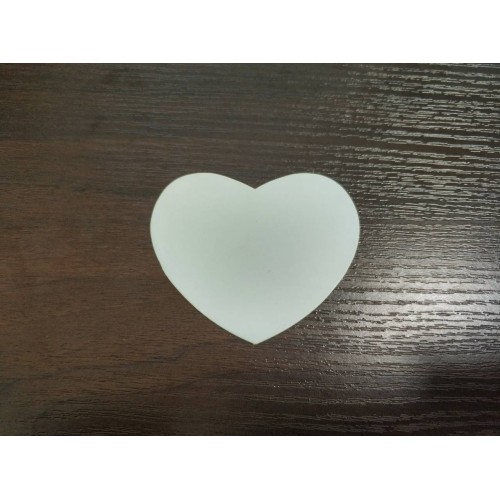 Картонна підкладка "Серце", 65*55 мм, 10 шт.