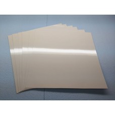 Подложка картонная белая ламинированная, 400*400 мм