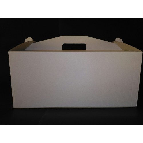 Коробка под торт без окна размер 305*405*180 мм.