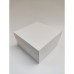 Коробка на 4 капкейка без окна белая, 200*200*105
