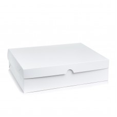 Коробка для 12 капкейків біла без віконця, 354*241*90