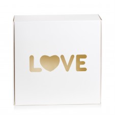 Коробка "LOVE" для пряников, макаронс, бижутерии. Размер 150*150*50