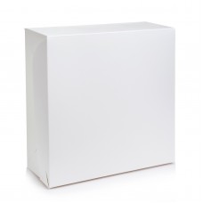 Коробка для пряників, біла без вікна 120*120*30