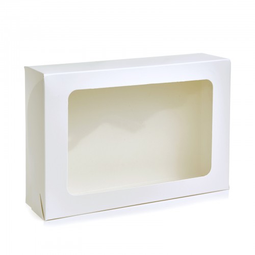 Коробка для пряників, печива, з білим вікном 150*110*30