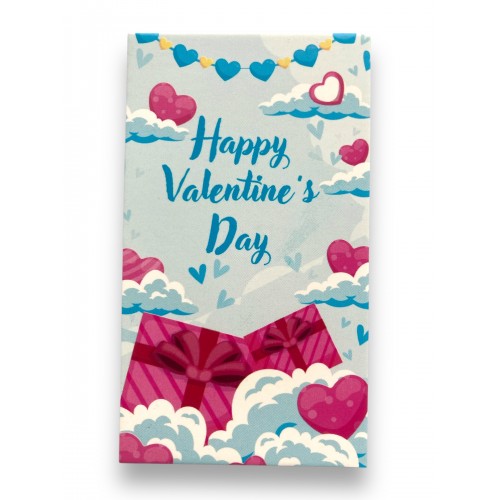 Бірка "Happy Valentine's Day" №14, 50*90, 20 шт.