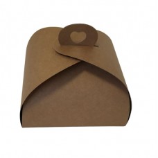 Коробка-бонбоньерка "Крафт" для пирожных, штруделя, 150*125*100 Коробка-бонбоньерка "Крафт" для пирожных, штруделя, 150*125*100