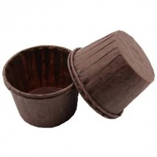 Паперова форма для кексів посилена шоколадна, 50*40, 20 шт.