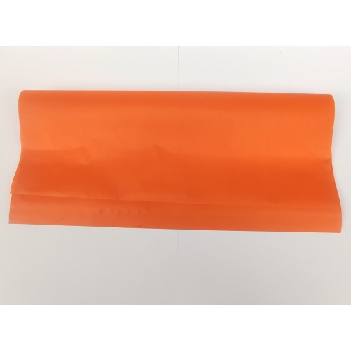 Бумага тишью оранжевая, 50*70, 10 шт.