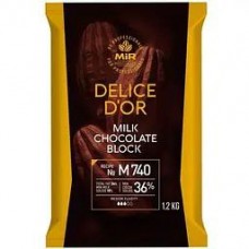 Шоколад білий 36% DELICE МИР, 1.2 кг