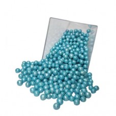 Рисовые шарики голубые, Ø3-5 мм, 50 г