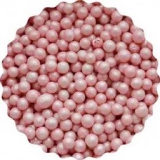 Рисовые шарики розовые, Ø3-5 мм, 50 г