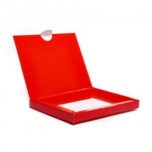 Коробка для конфет, шоколада "Красная", 145*110*15