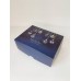 Коробка для 6 капкейків «Кульки» з тисненням, 240*180*90