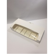 Коробка для эклеров и пирожных Эскимо с окном, 310*144*50