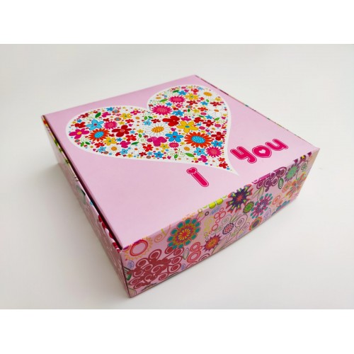 Коробка "I love you", 150*150*50