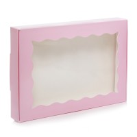 Коробка "Волна розовая", 220*150*30