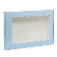 Коробка "Волна голубая", 220*150*30