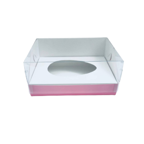 Аквариум розовый под новый десерт «Яйцо», 240*180*110