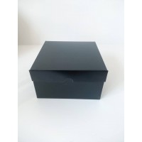 Коробка «Чёрная» для бенто-тортов, кексов, сувениров, 160*160*90