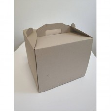 Коробка для торта "Бура-бурая" без окна, 300*300*300