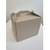 Коробка для торта "Бура-бурая" без окна 300*300*250 мм