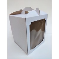 Коробка для торта с окном, 250*250*300