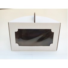 Коробка для торта с окном, 250*250*150