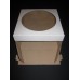 Коробка из микрогофры с окном ,размер 260*260*110 мм.