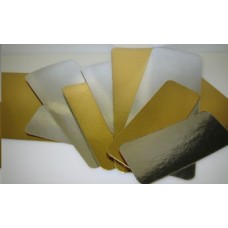 Підкладка золото/срібло під торт, 250*250 мм