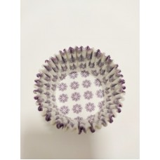 Тарталетка Фиолетовые цветы, 50 штук Тарталетка Фиолетовые цветы, 50 штук