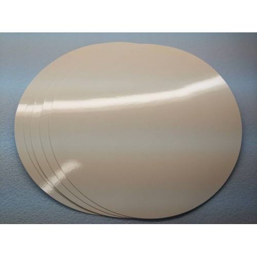 Подложка ламинированная белая, диаметр 450 мм
