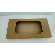 Коробка для плитки шоколада крафт 2, 160*80*15