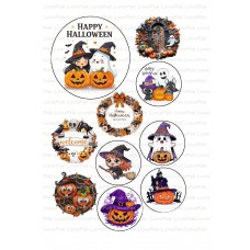 Печать на сахарной бумаге Halloween 2