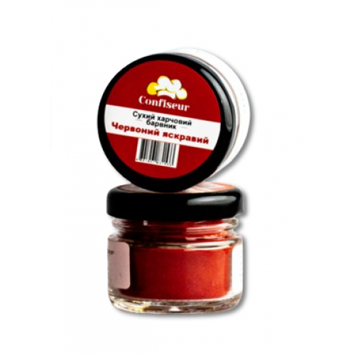 Барвник Confiseur сухий жиророзчинний "Червоний яскравий", 30 мл