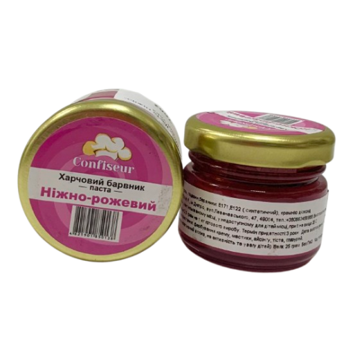 Барвник-паста Confiseur "Ніжно-рожевий", 25 г