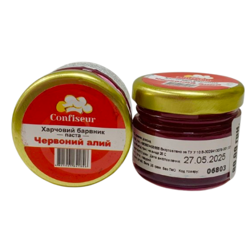 Барвник-паста Confiseur "Червоний алий", 25 г