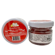 Барвник сухий водорозчинний Confiseur "Полуничний червоний", 30 мл Барвник сухий водорозчинний Confiseur "Полуничний червоний", 30 мл