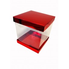 Коробка "Панорама" червона, 200*200*200 Коробка "Панорама" червона, 200*200*200
